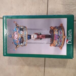 Dillard's Revolving Nutcracker Musical Snowglobe